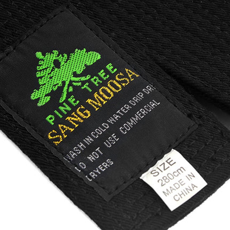 Taekwondo belts black color TKD belt Karate Judo Rank Belt men women karate 10 Levels taek won do belt