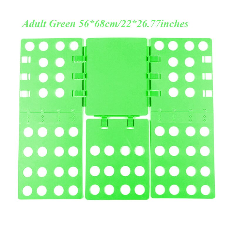 Clothes Folding Board Adult Child Clothing Folder Closet Organizer Folders Boards Quick Clothes Holder Laundry for Mom: ADULT-Green