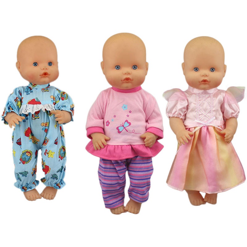 3 pièces en 1, beaux vêtements pour poupée Nenuco 35 cm Nenuco y su Hermanita accessoires de poupée