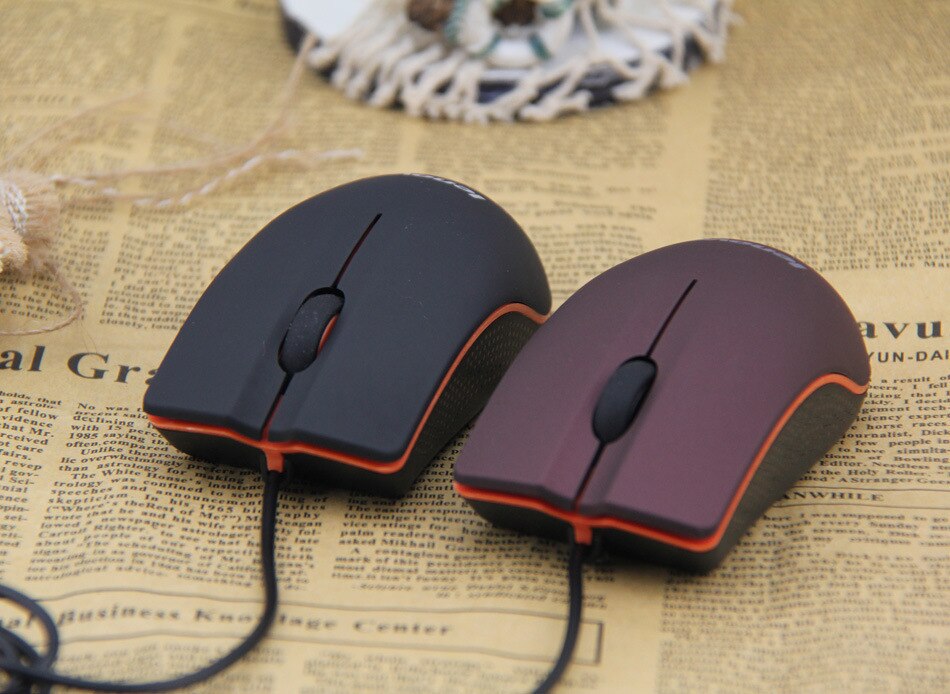 Tragbare Büro Computer Maus Verdrahtete Dünne Mini Maus für Notizbuch Laptop Maus Leicht Zu Tragen Reise Maus Computer Zubehör