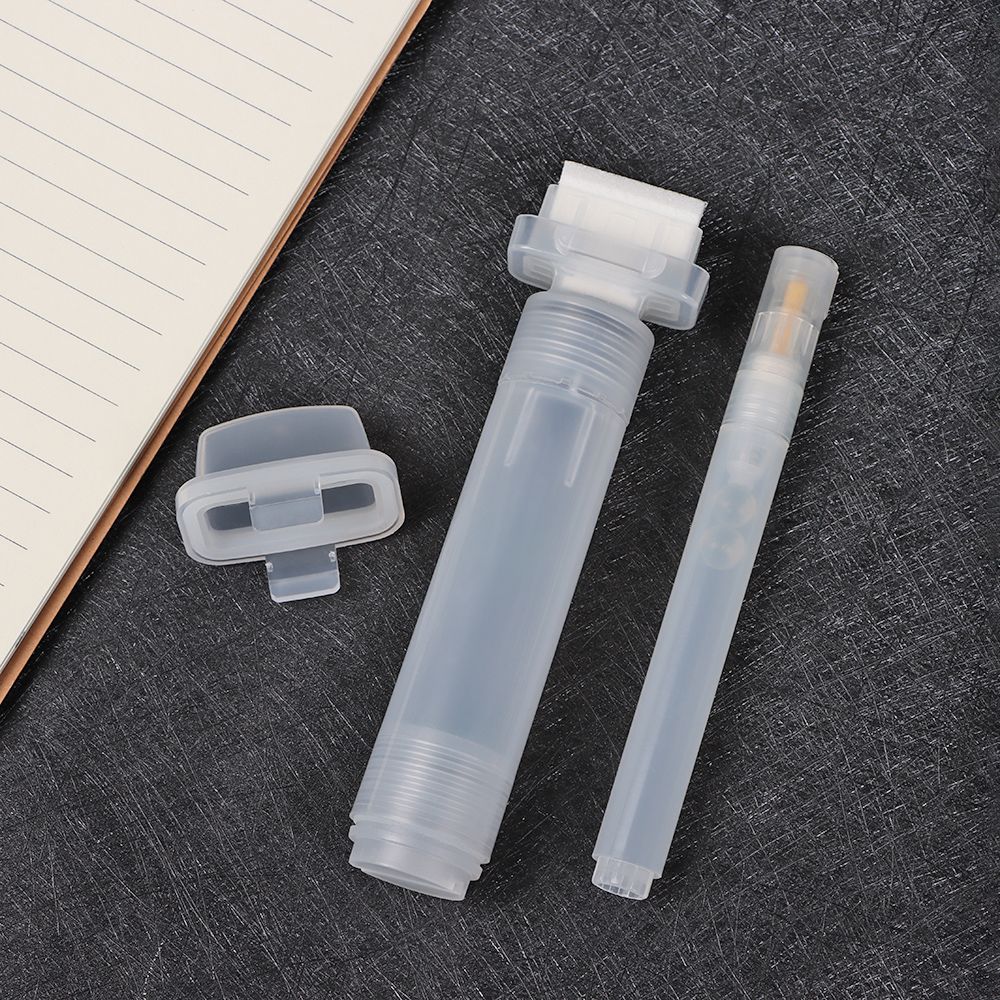 Empty Rod Graffiti Pens Plastic Transparent Repeatable Use Paint Pen Barrels Tube Liquid Chalk Marker Stationery Accessories