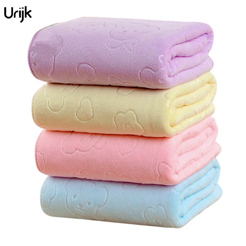 1PC 30*70cm Handtuch Für Küche Kleine Bär Jacquard Gesicht Handtücher Lila Blau Gelb Farbe Reinigung auto Küche Handtuch