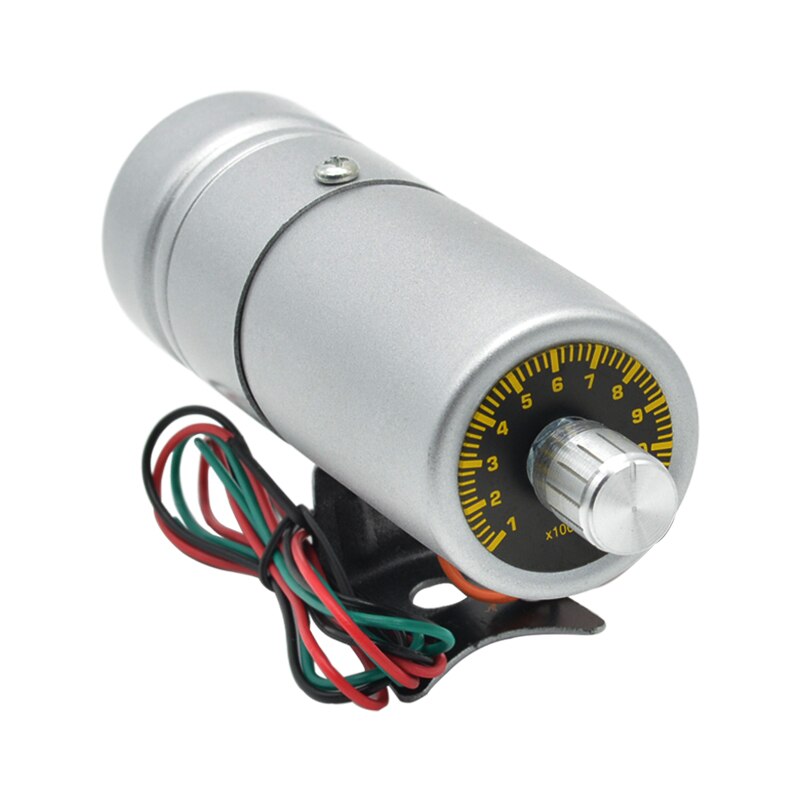 Ronde Aarde Auto Benzine Toerenteller Gauge 1000-11000 Rpm 4-6-8 Cilinder Shift Light Meter Verstelbare waarschuwing Snelheid Alarm