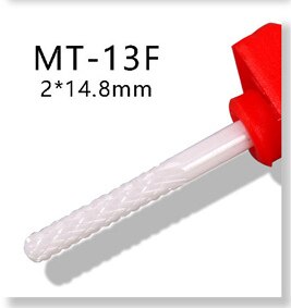 3/32 ''1 Stck Nagel Kegel Spitze Keramik Bohrer Bits Elektrische Häutchen Sauber Dreh Für Manikübetreffend Pedikübetreffend Schleifen Kopf Schleifer werkzeug: 13F