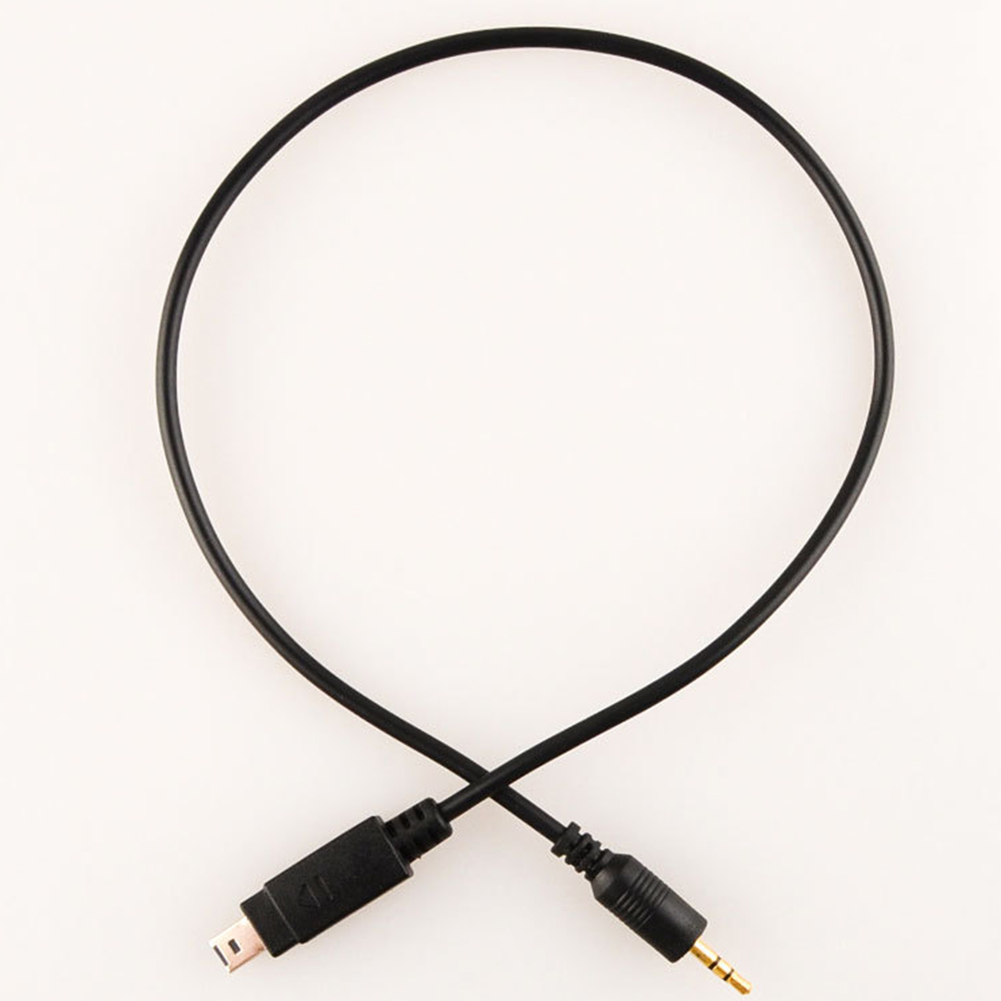 Disparador con Control remoto negro, adaptador de cámara, Cable de conexión, enchufe de Metal para estudio fotográfico, disparador DSLR para Nikon D5200