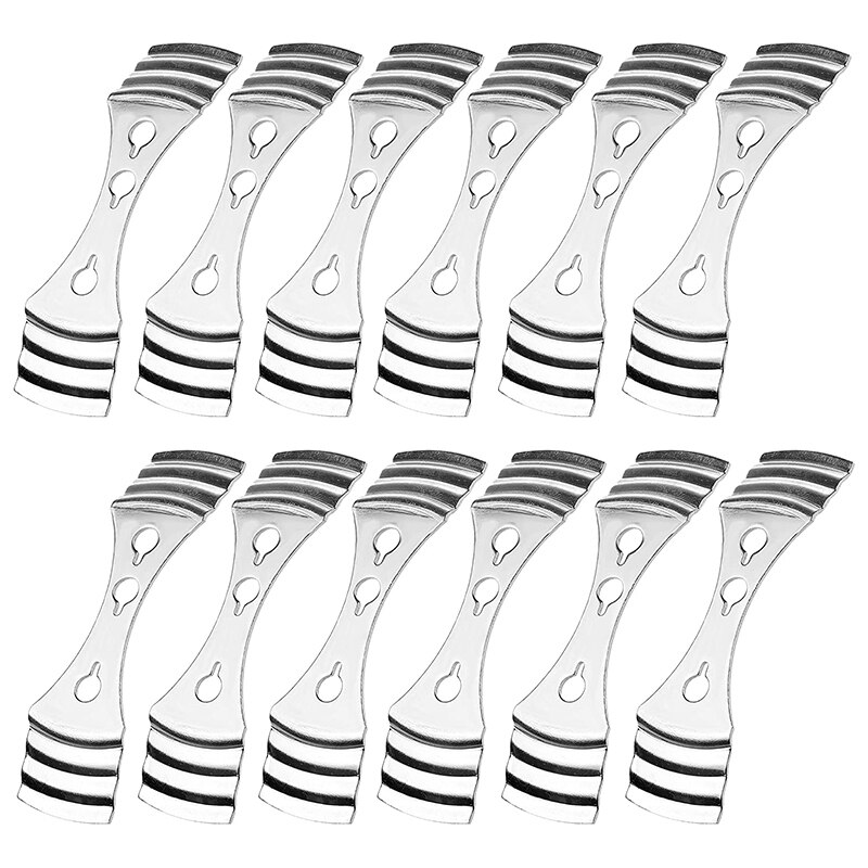 12Pcs Stainless Steel Candle Wick Centering Device DIY Candle Making Kit Candle Core Holder for DIY Candle Making