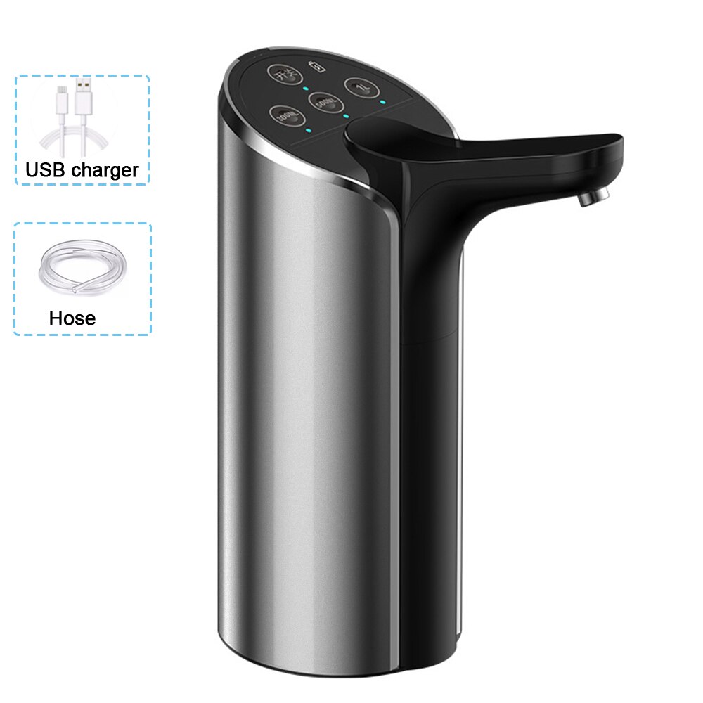 Water Bottle Pump Electric Water Dispenser Wireless Portable Electric Automatic Water Pump Bucket Bottle Dispenser