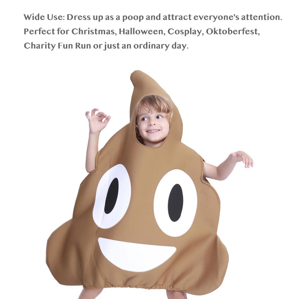 Divertente di Halloween di Carnevale Del Partito di Cosplay Costume Spugna Poop Del Partito Set Giocattolo Per I Bambini