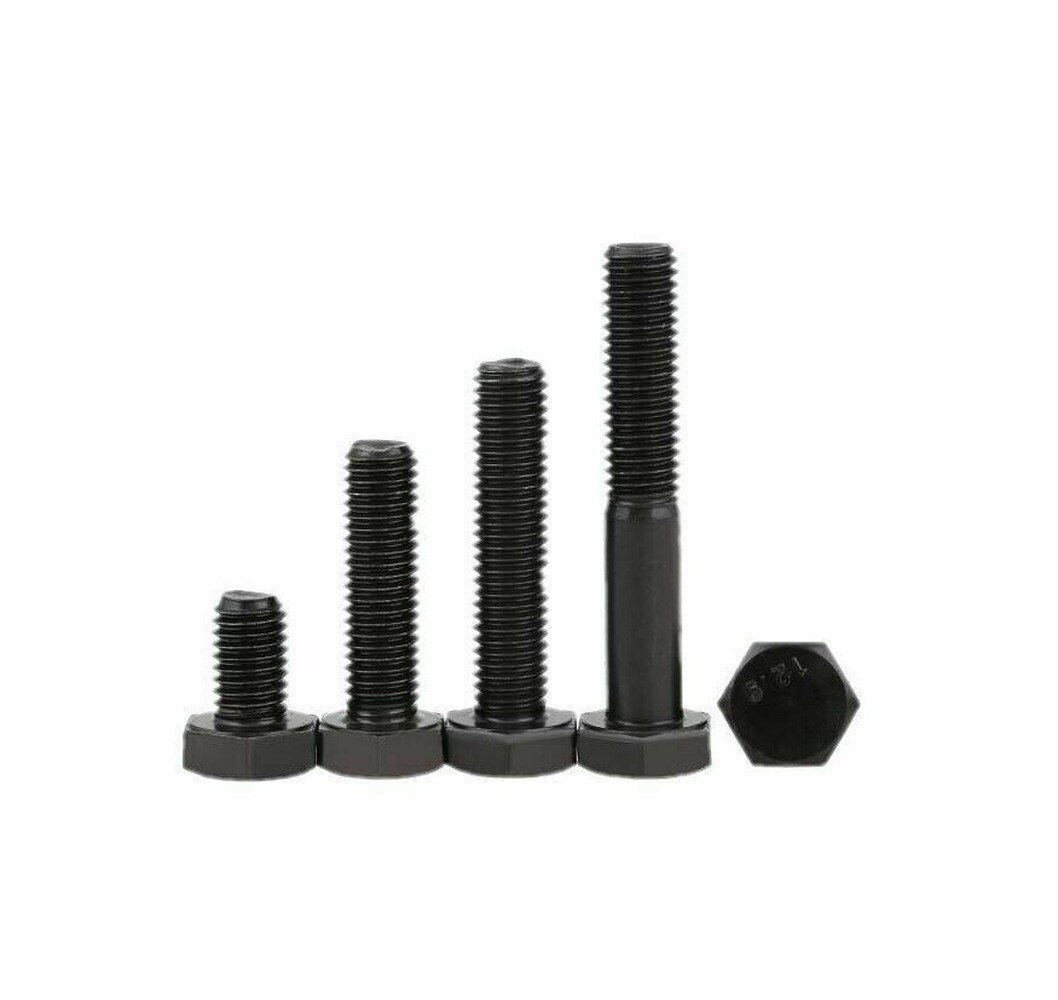 Tornillos/pernos hexagonales exteriores extendidos de acero de aleación de alta resistencia M6 medio hilo
