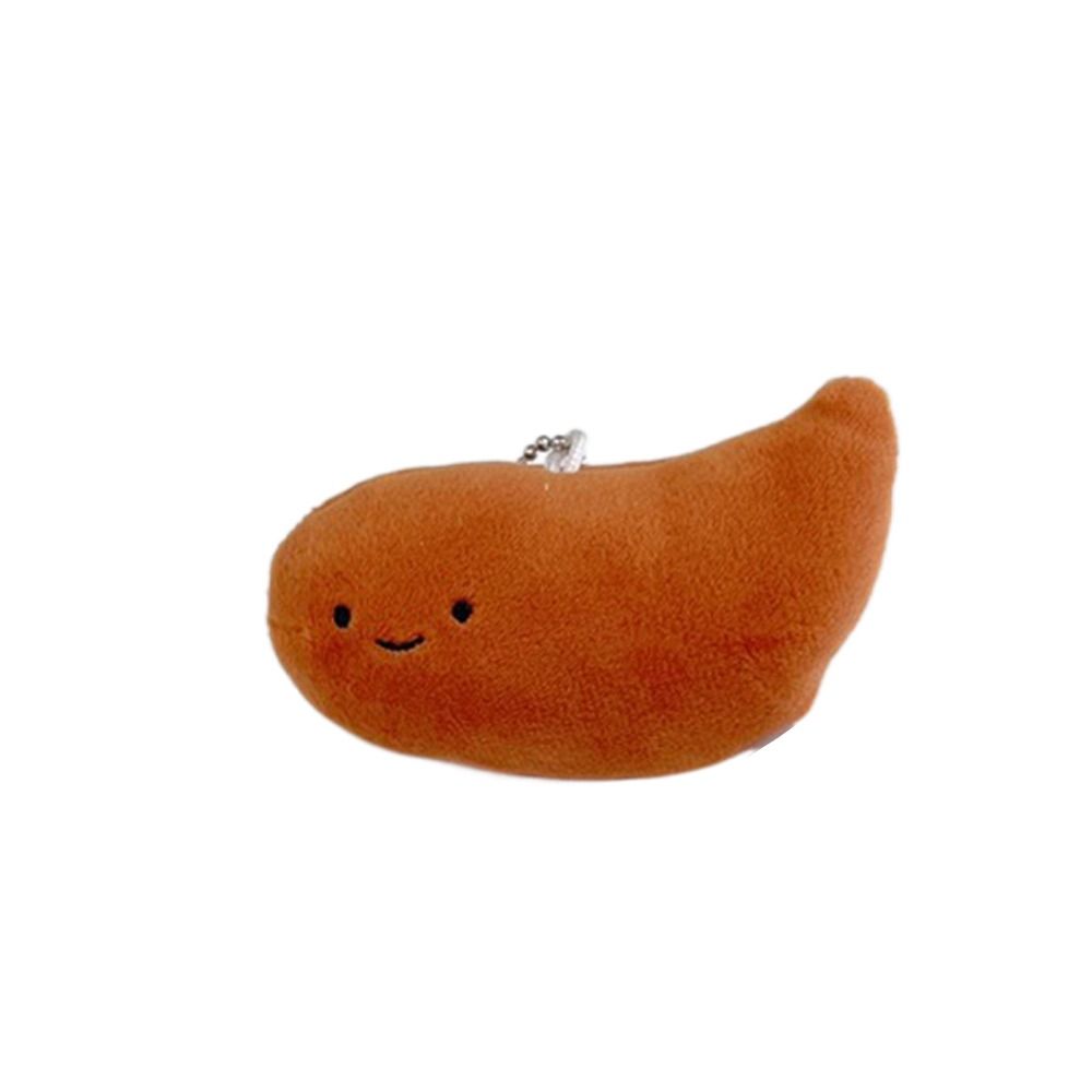 Car Accessories Poop Toilet Backpack Ornament PP Cotton Key Holder Fridge Magnet Sticker Mini Funny Keychain Hanging Doll Model: black