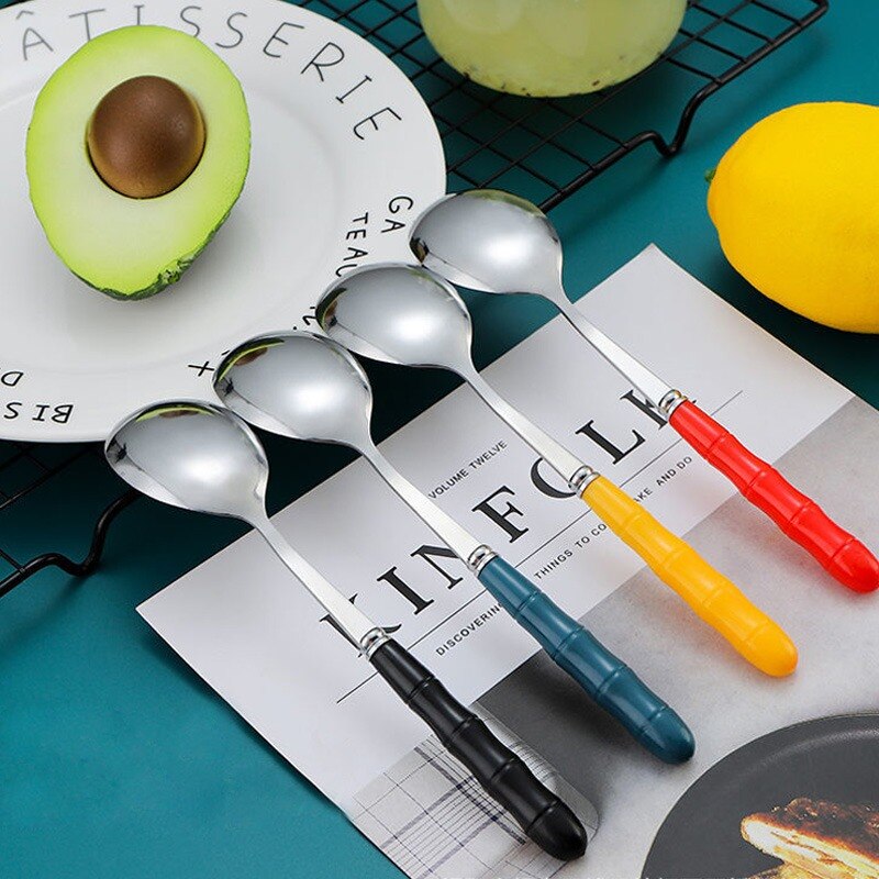 Stainless Steel Dinnerware Set Flatware Kitchen Accessories Camping Travel Sets Fork Spoon Portable Cutlery Sets With Case