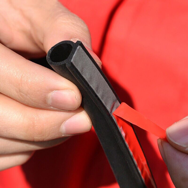 D Shape Car Door Waterproof Weatherstrip Strip Car Rubber Strip Seal Epdm Auto Rubber Door Seals For Car Exterior Parts