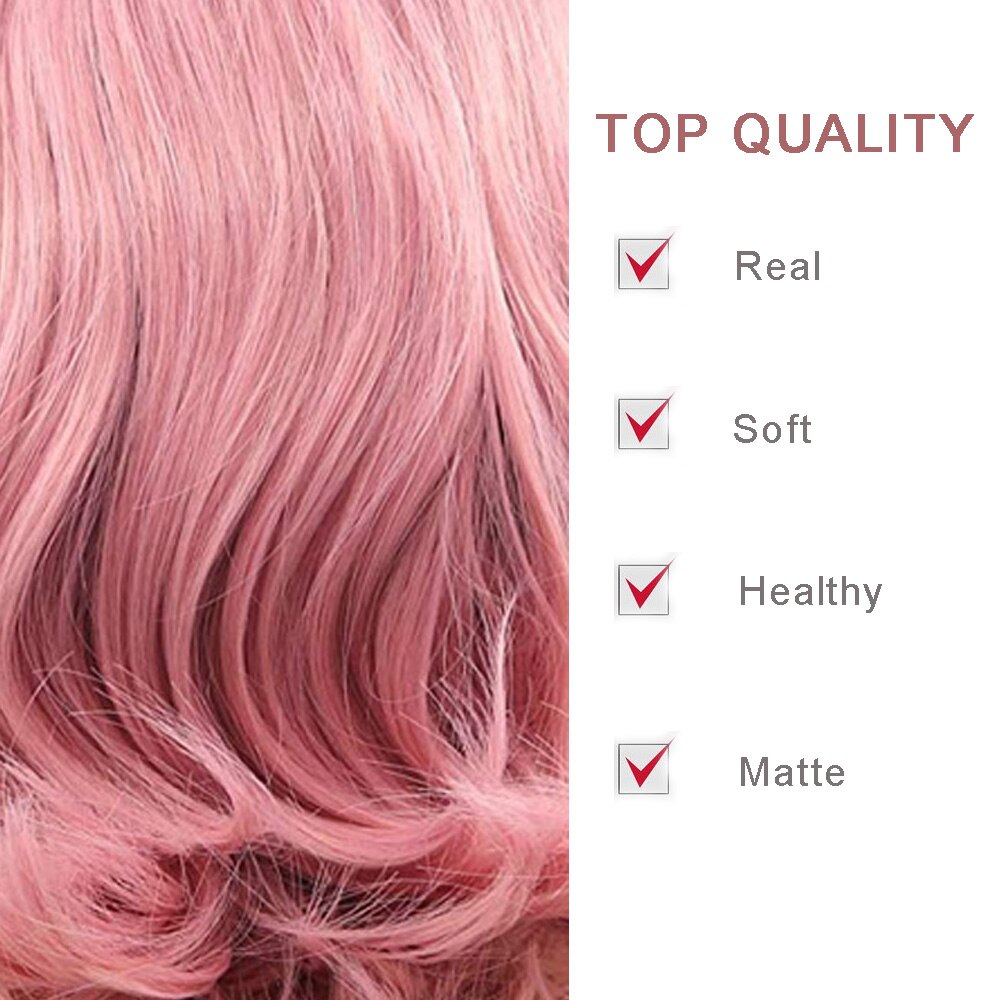 Korte Bob Roze Kant Voor Pruiken Voor Zwarte Vrouwen Rechte Golf Synthetische Pruik Half Hand Gebonden Hoge Temperatuur vezel Haar