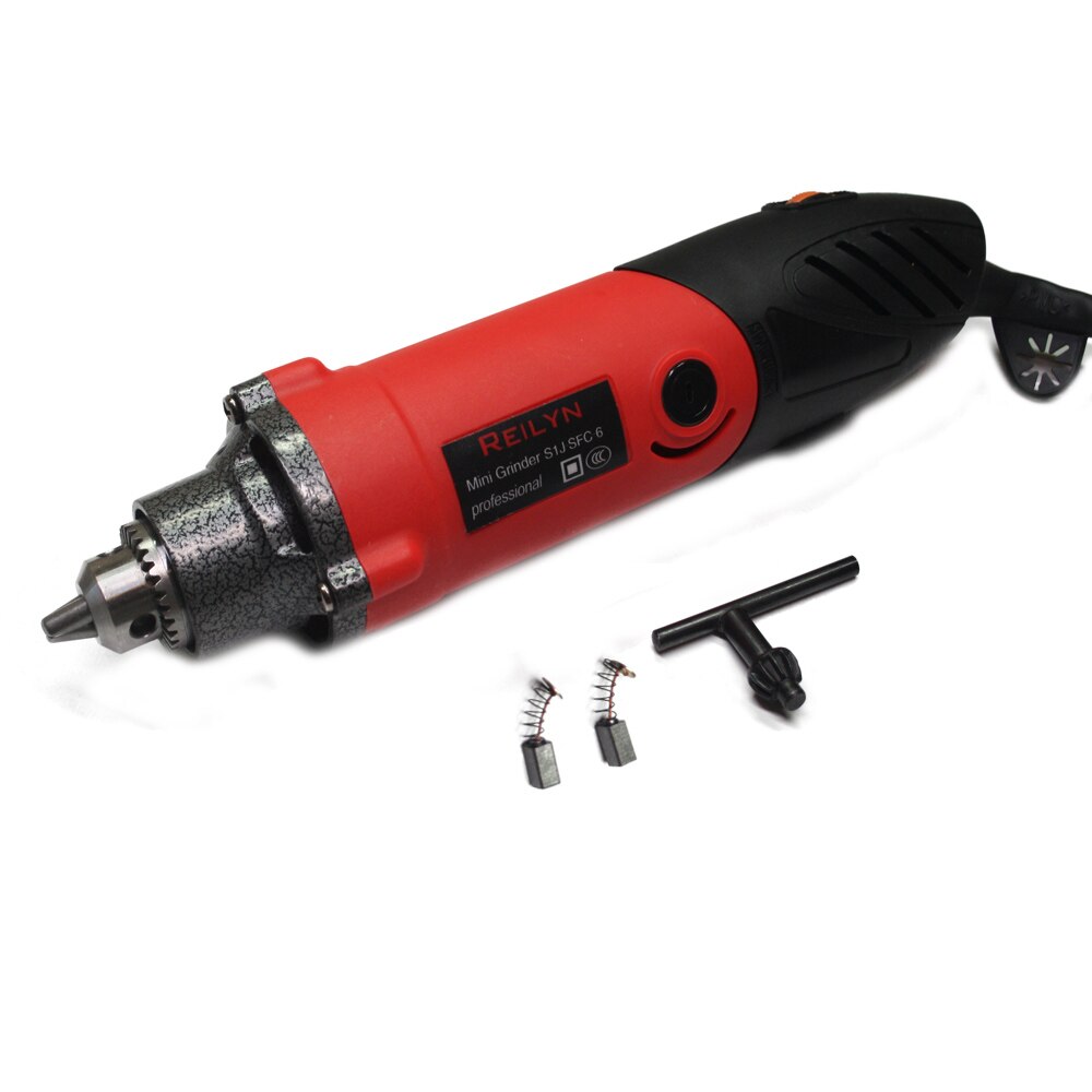 240W small Grinder dremel handy drill 8000-30000rpm mini grinders machine 0.5-6.5mm clamping chuck for dremel: A
