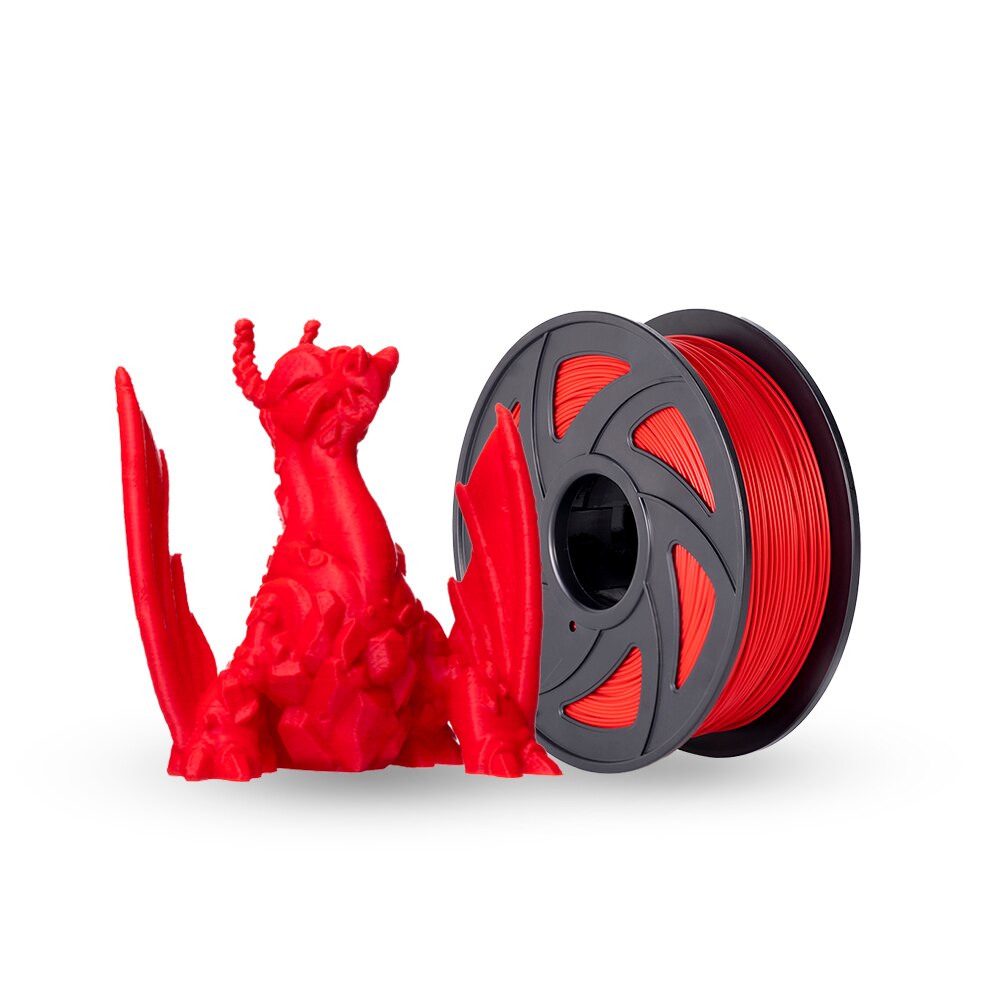 Rode Pla 3D Printer Filament 1Kg/Spool 1.75Mm Voor 3D Afdrukken Geen Bubble Hoge Precisie Milieuvriendelijke