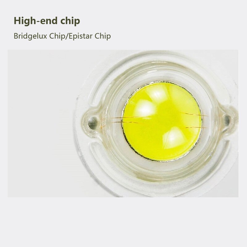 1W Kraal High-Power Led Wit Licht Imitatie Lumen Hoogtepunt 130lm Taiwan Epistar Chip