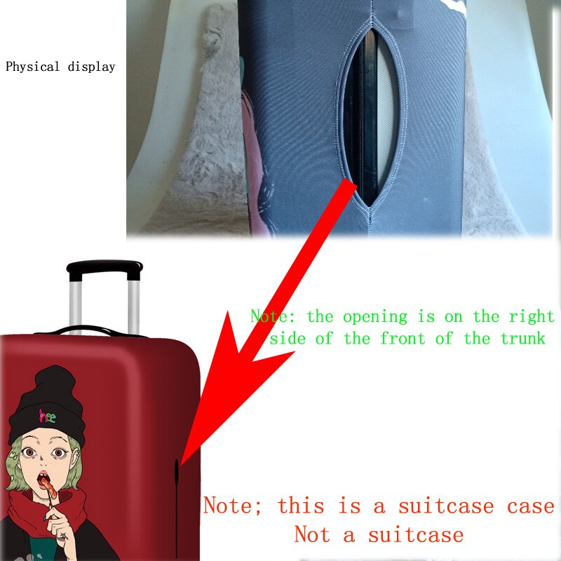 Bagages housse de protection pour mallette élastique couvertures xl, accessoires de voyage motif tortue poulpe, T1 housse de protection s