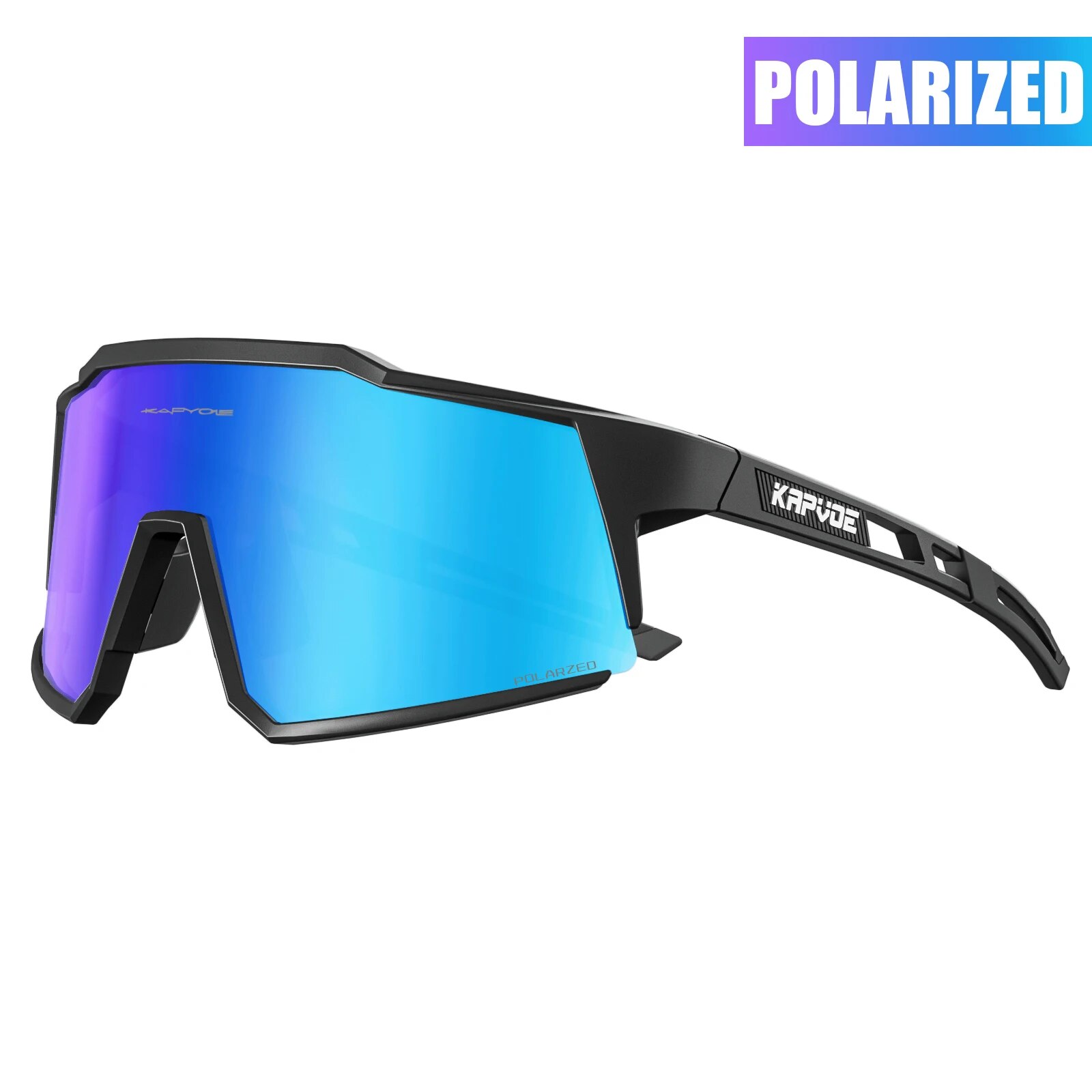 Kapvoe-Lunettes de soleil polarisées ultra légères pour le cyclisme, équipement de protection, VTT, vélo de route, sport, UV400