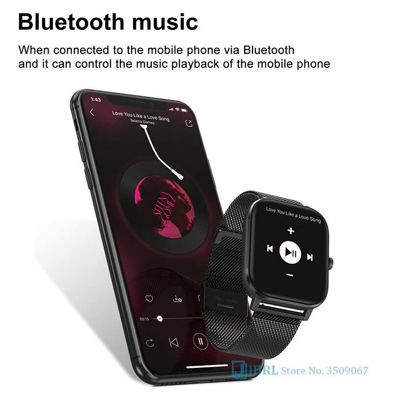 sport ecg firkantet digital klokke menn kvinner bluetooth samtale besvare digital armbåndsur dame stål passe klokker herre android ios
