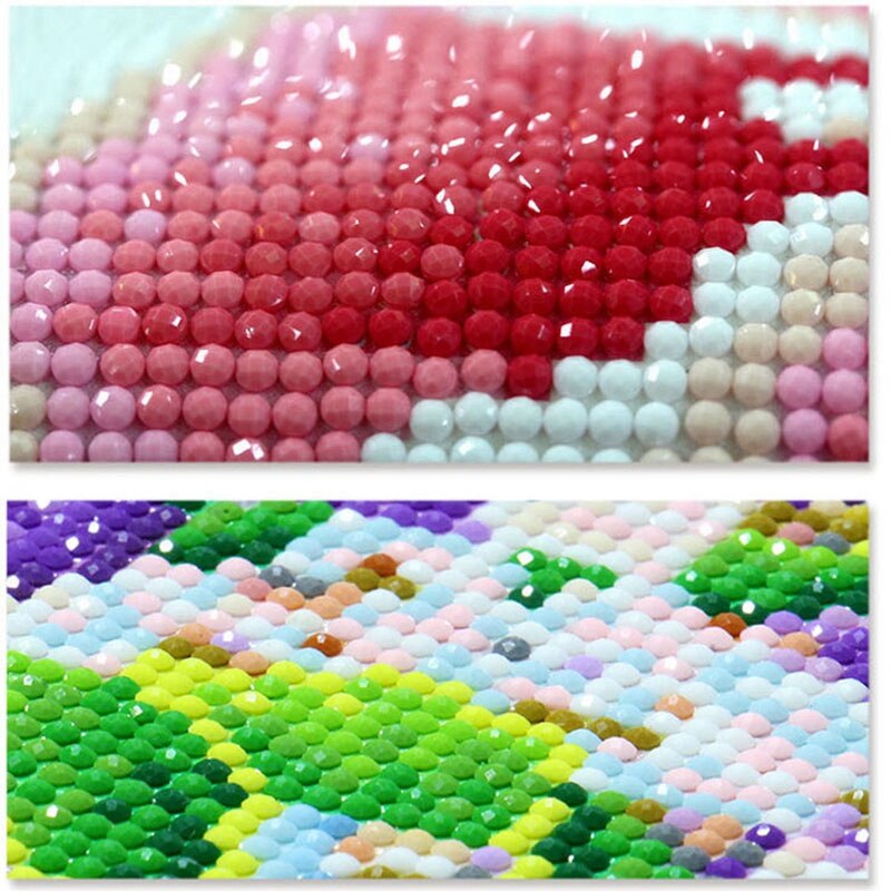 Full Round 3D Diy Diamond Painting Cross Stitch Kits Embroidery Cross Stitch Animal Scenery Picture Home Decor Style3