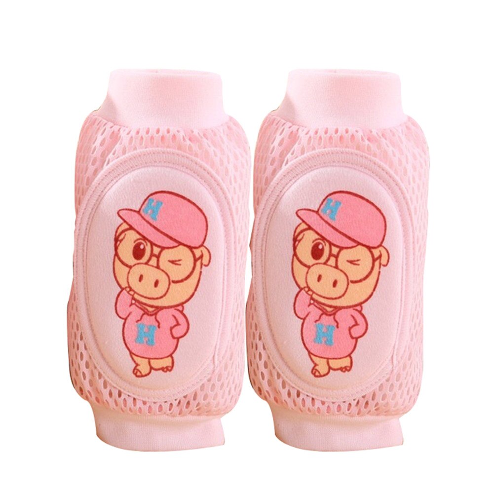 Children Knee Pads Baby Breathable Mesh Baby Crawling Knee Protective Pads Brace S7JN: 4