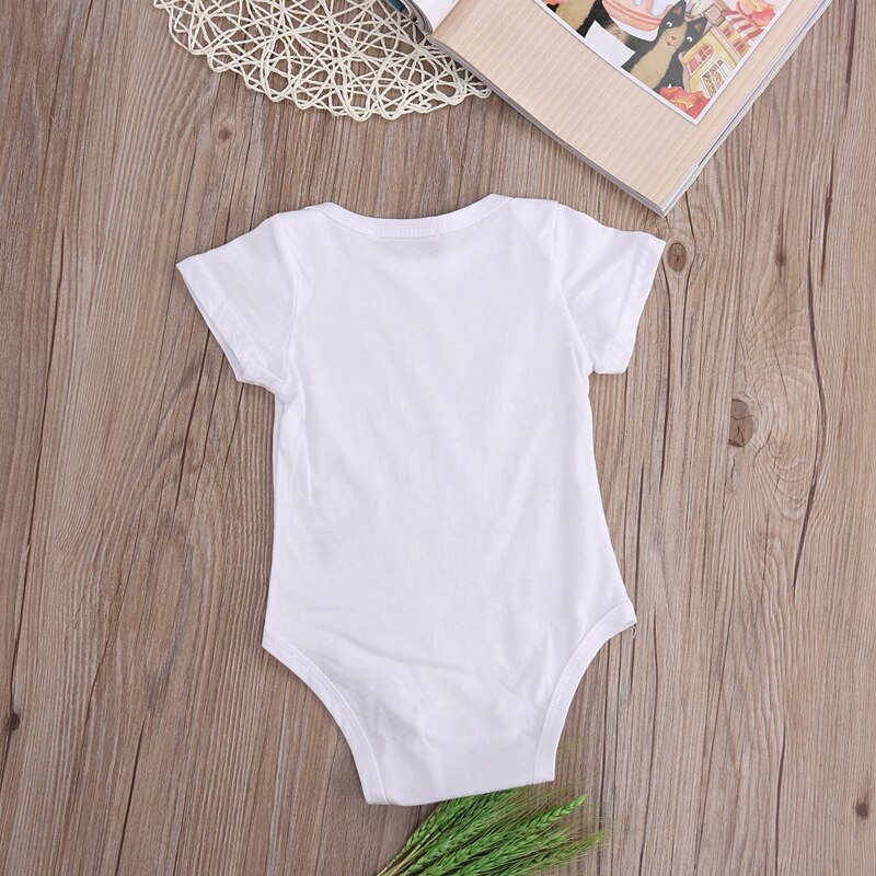 Heiße Infant Jungen Mädchen Kleidung Neugeborene Overall Baumwolle Kurzarm Strampler Outfit Kleidung
