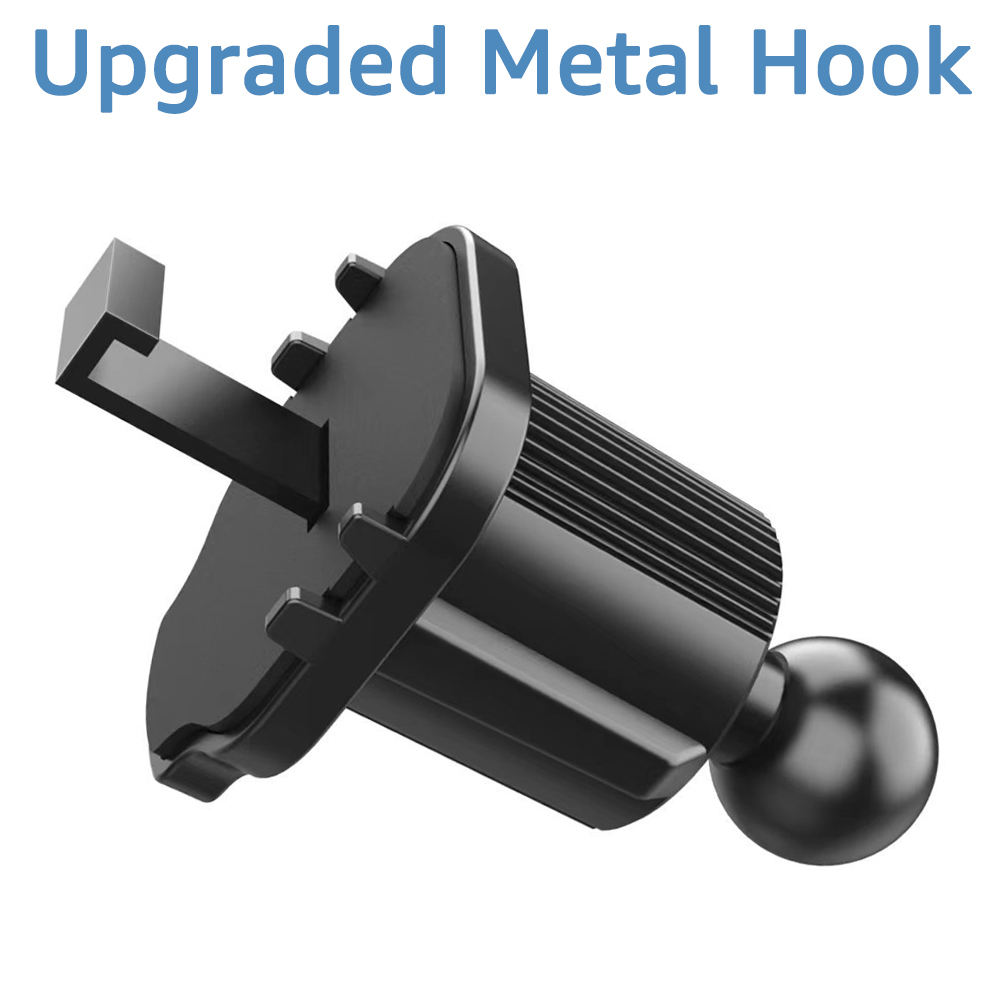 iBudim Uchwyt samochodowy na telefon Akcesoria 17 mm Głowica kulowa Samochodowy klips wentylacyjny do uchwytu na telefon Obsługa GPS Samochodowy wylot powietrza Uchwyt na telefon komórkowy