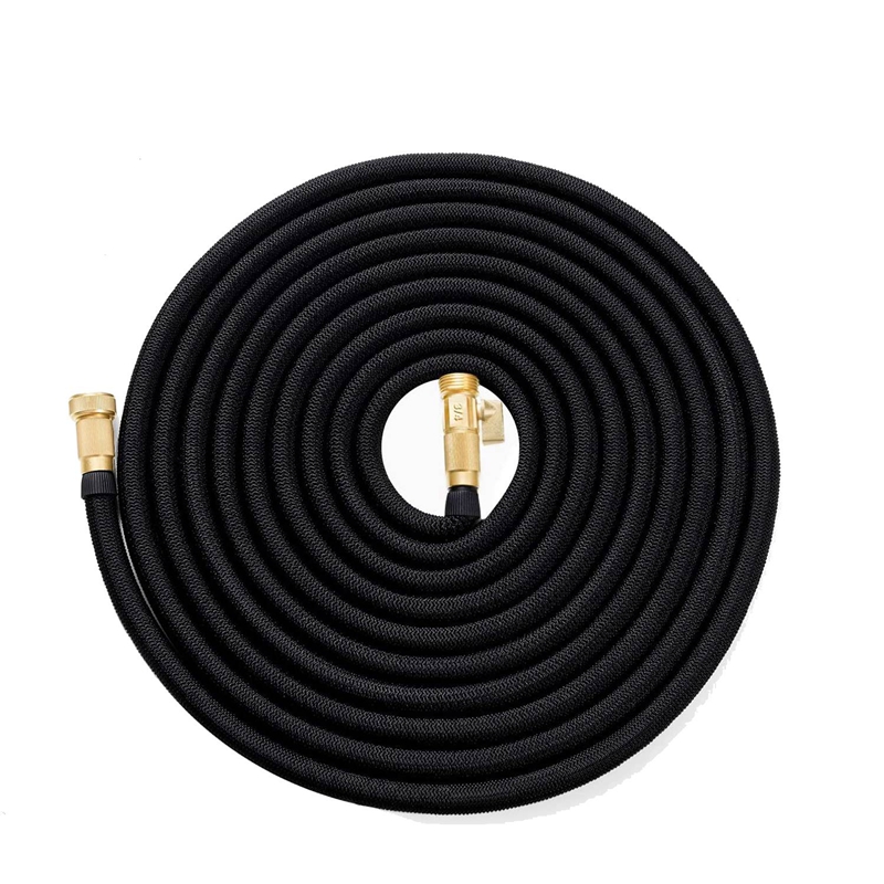 Garden Hose 100FT, Flexible Lightweight Expandable Hose Expanding Durable Water Hose with 3/4 Inch Solid Brass Fittings