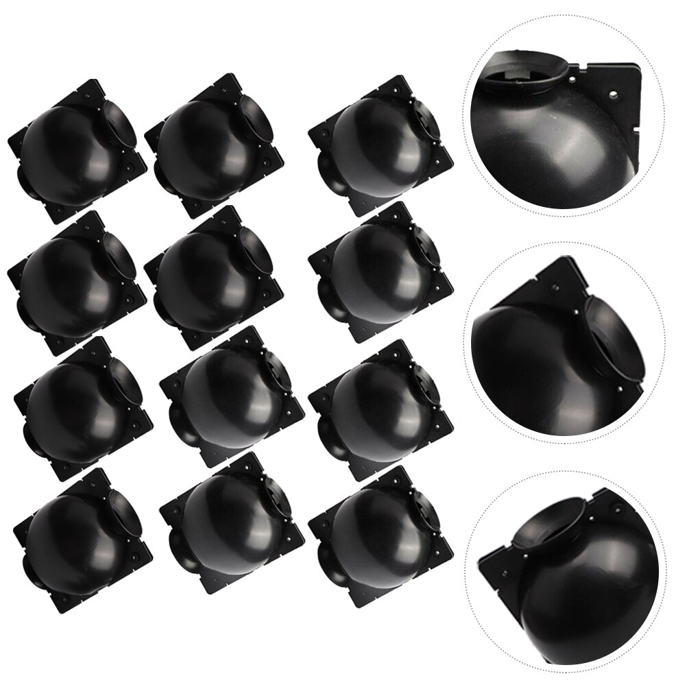 12Pcs Plants Breeding Boxes Plastic Plants Rooting Boxes Plants Rooting Balls for Roots Garden Vegetable