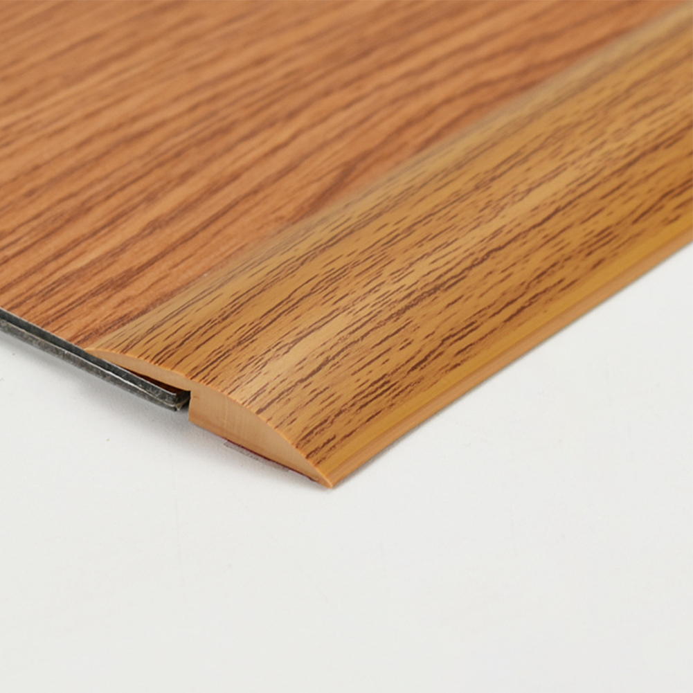 Floor Transition Strip Edge Closing Strip Self Adhesive Flat Laminate Floor Cover Strip 2M Seamless Floor Corner Cover: DARK GRAY