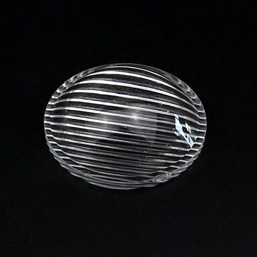 Diameter 23mm perler / glat / frostet / stribe overflade optisk pmma plano konveks linse akryl led lommelygte linser reflektor