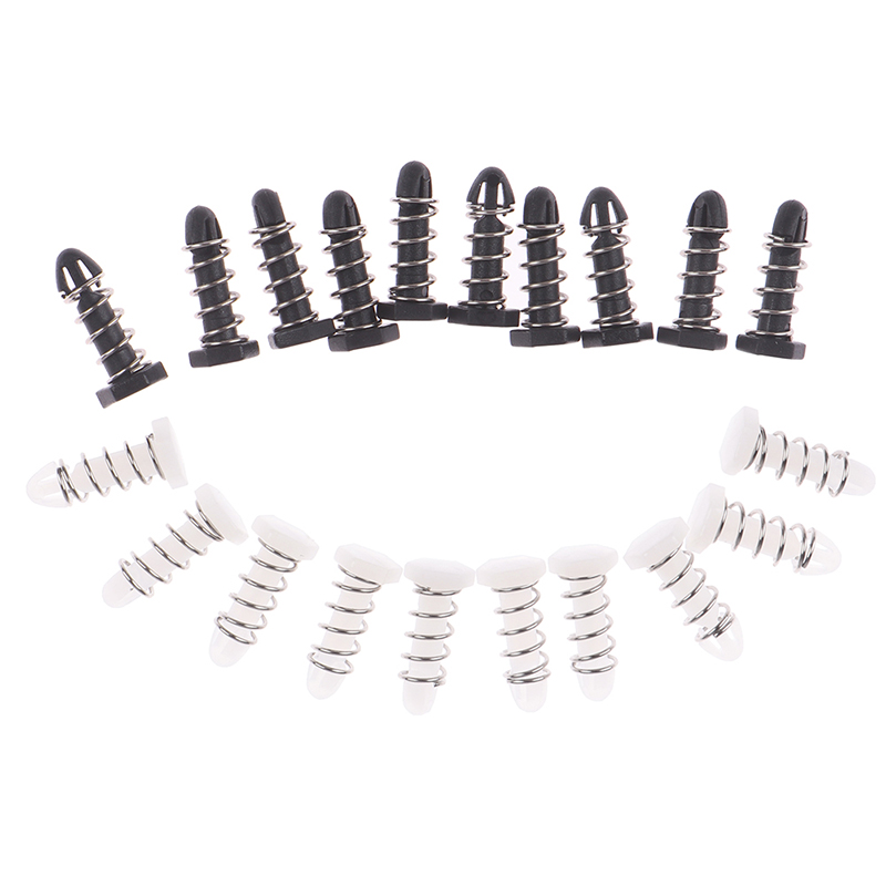 10 szt. 14mm wentylator chłodzący plastikowe klipsy sprężynowe zabezpiecz radiator plastikowy gwóźdź mostek południowy mostek północny