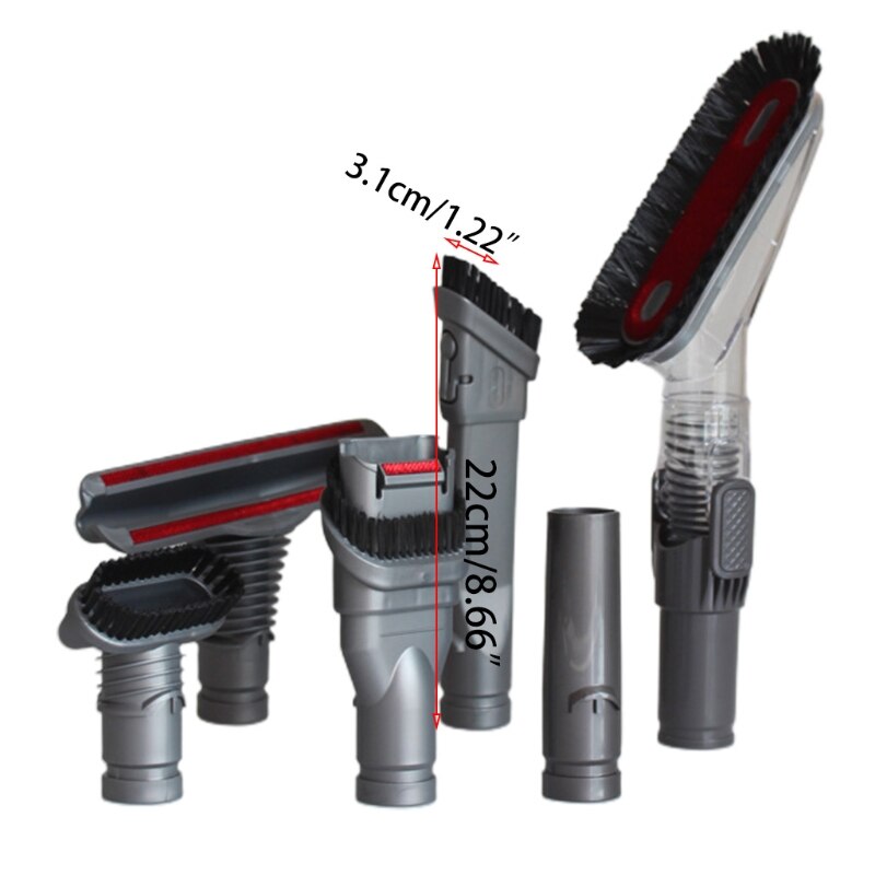 1Set Replacement for Dyson DC30 DC33 DC34 DC35 DC38 DC50 DC55 DC58 DC59 DC62 V6 Attachments Home Cleaning Tools Brush
