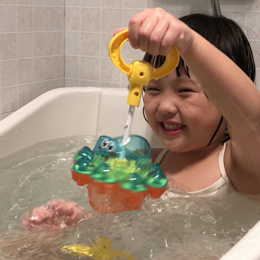 Søde baby bad legetøj vandhane bruser blæksprutte børns bad tud lege vand svømning badeværelse legetøj til børn