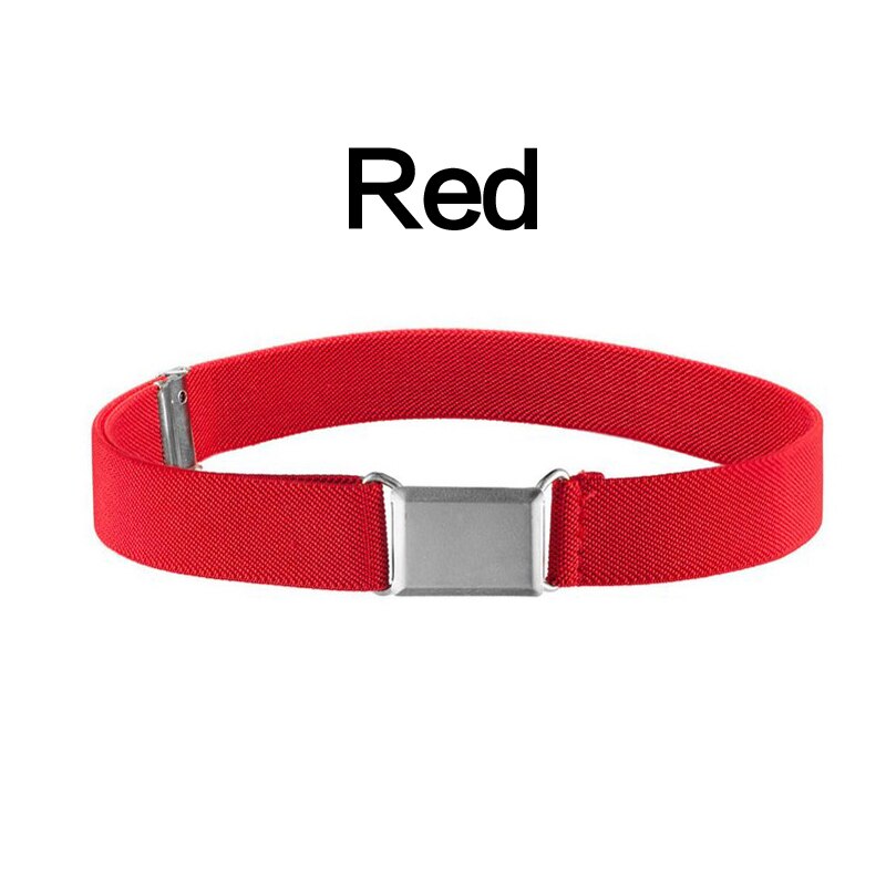 Verstelbare Riem Voor Kids Kinderen Stretch Elastische Canvas Tailleband Jongens Meisjes Gespen Broek Broek Riem Riemen: J