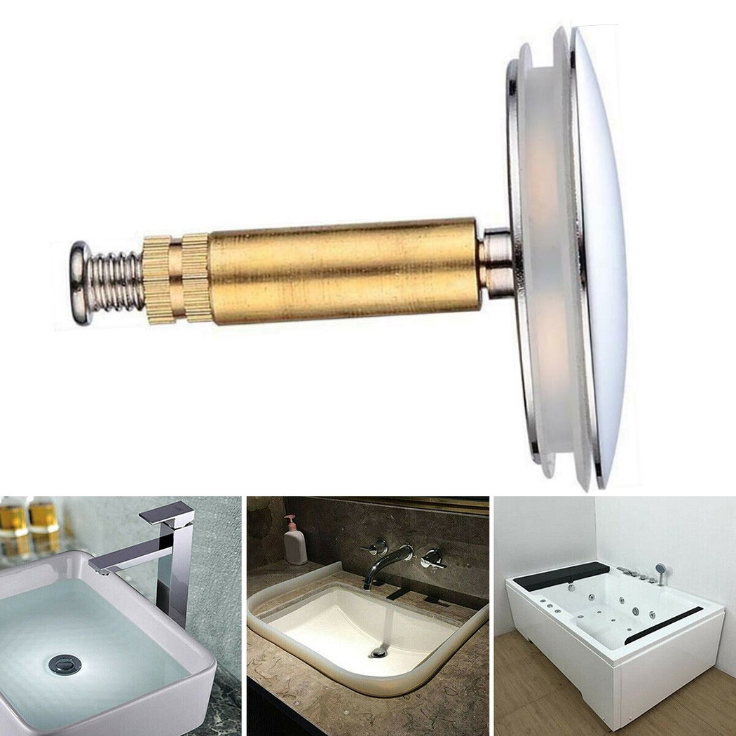 Bad Afdichting Plug 43Mm Bad Wastafel Afval Stopper Plug Bad Vervanging Plug Verstelbare Handmatig Tillen Lancering Apparaat Plug