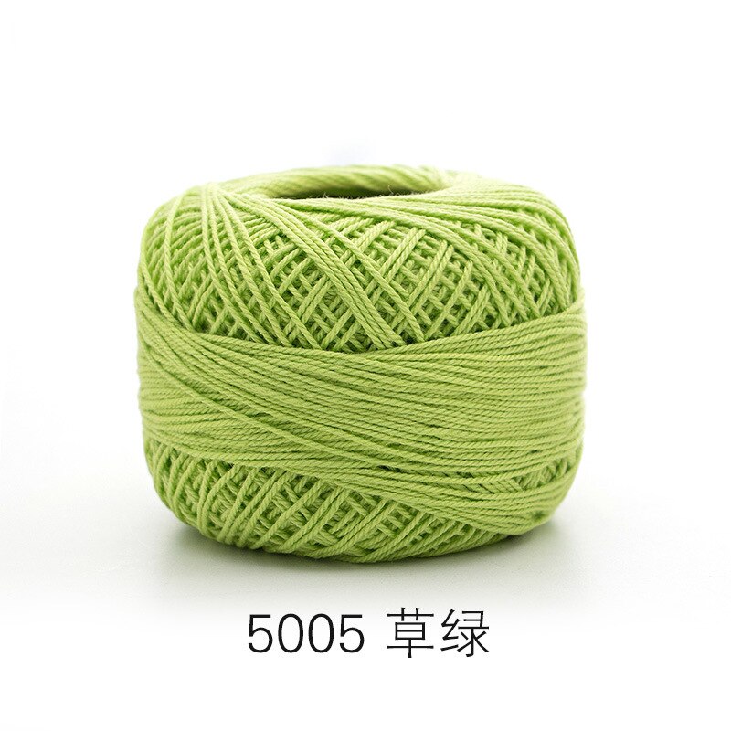 Ruyi No. 5 Lace Summer DIY Hand Knitted Crochet Mercerized Pure Cotton Yarn Knitted Yarn