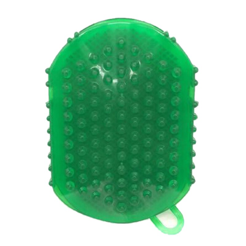 1 Uds guantes para fregar de masaje de silicona suave para pelar el cuerpo cepillo de baño guantes exfoliantes cepillo de pie para el cepillo corporal para Baño