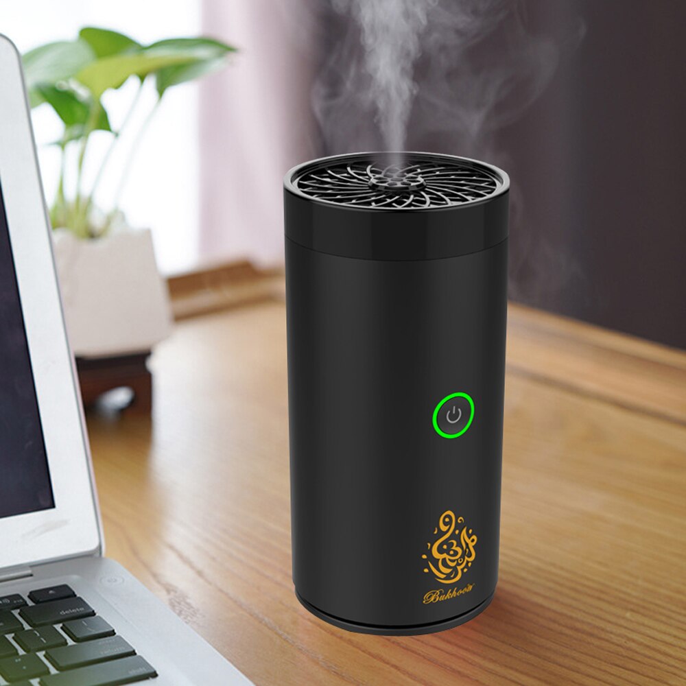 Arabian Aroma Diffuser Explosion Arab USB Mini Car Incense Burner Electronic Aromatherapy Device Arabic Bakhoor Bukhoon