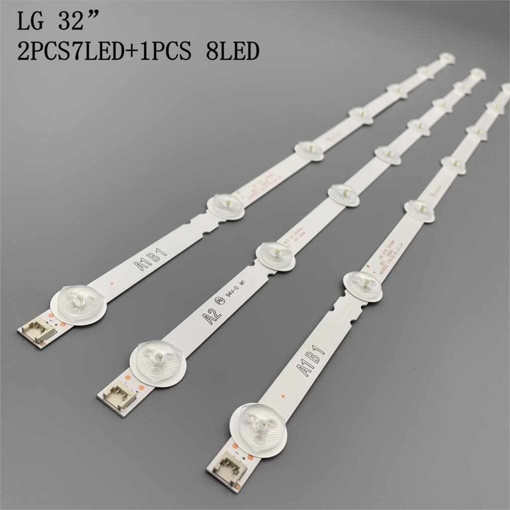 Reemplazo de tiras de lámparas de luz led completas para LG, accesorio de recambio para LG 32" 32LN540U-ZA 32LN5700 LC320DUE LC320DXE SF barras A1 A2 B1 B2 32LN/32LA. completo