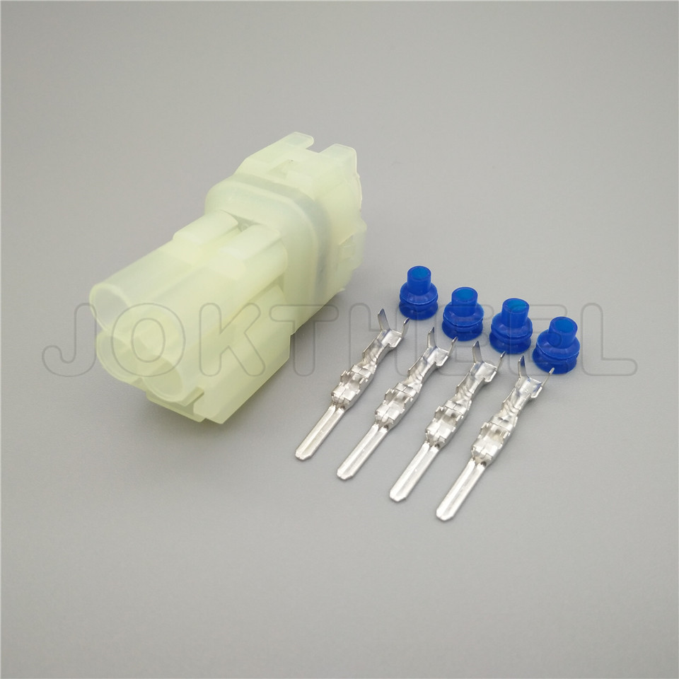 1-50 sets Sumitomo HM 090 male female 4 pin way Oxygen Sensor plug connector for Changan Suzuki 6187-4441 6180-4181