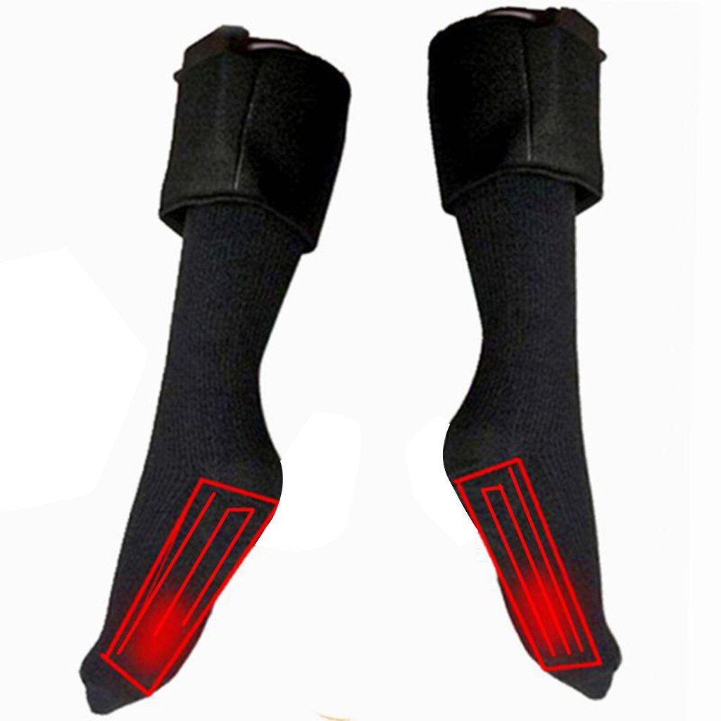 40 # Elektrische Verwarming Sokken Oplaadbare Batterij Aangedreven Winter Warm Outdoor Skiën Fietsen Sokken Thermische Sokken Sport Sokken