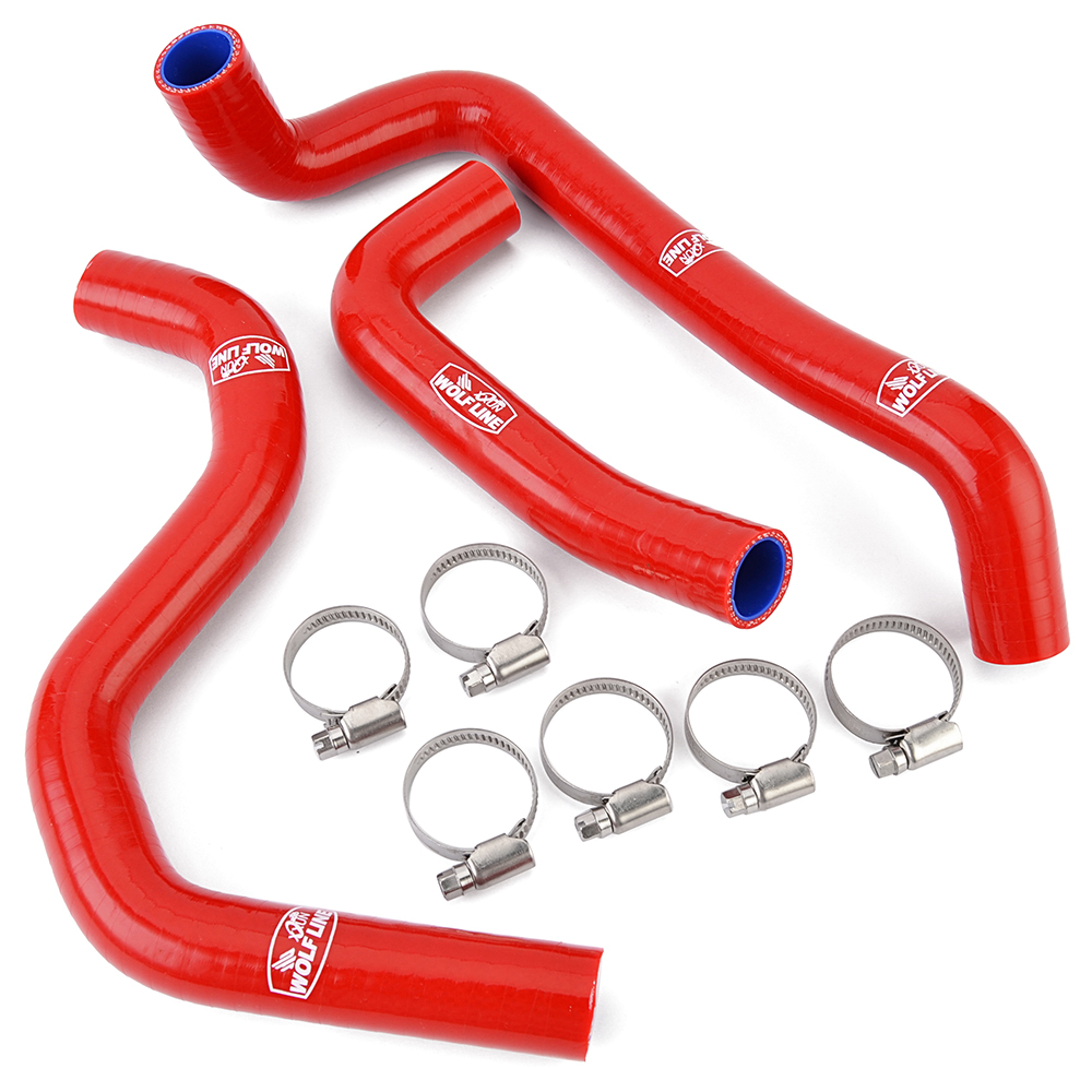 Kit de tuyaux de refroidissement en silicone pour moto, tubes refroidis à l'eau, Street Triple RS765, R765, 765, , , RS R 2022: Rouge