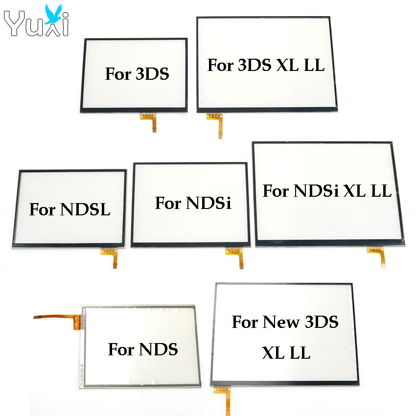 YuXi Vervanging Touch Screen Panel Display Digitizer Glas Voor Nintendo DS Lite Voor NDSL NDSi 3DS XL LL Console