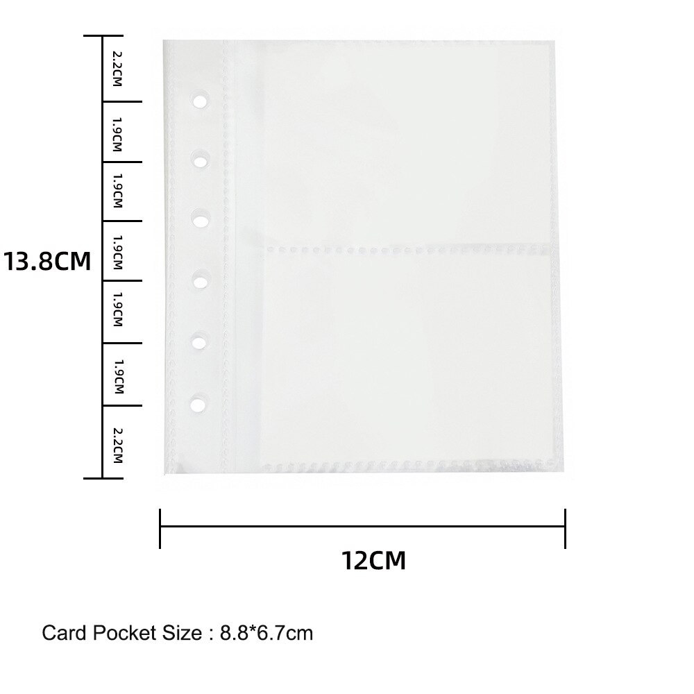 Square Loose Leaf Diary Notebook Photo Album 3 5 inch Photocard Holder DIY PVC Binder Goo Card Storage Book Korean Stationery