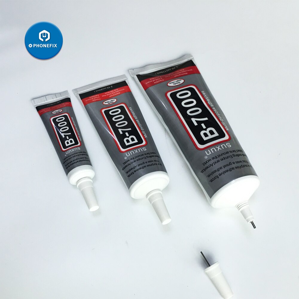 Adhesive B7000 E8000 T7000 T8000 Transparent Black Clear Liquid Glue 15 50 110ml LCD Display Frame Glue For Phone Screen Bonding