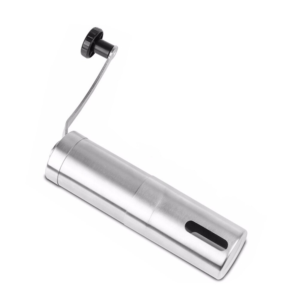 Draagbare handmatige koffiebonenmolen van roestvrij staal, handmatige koffiemolens