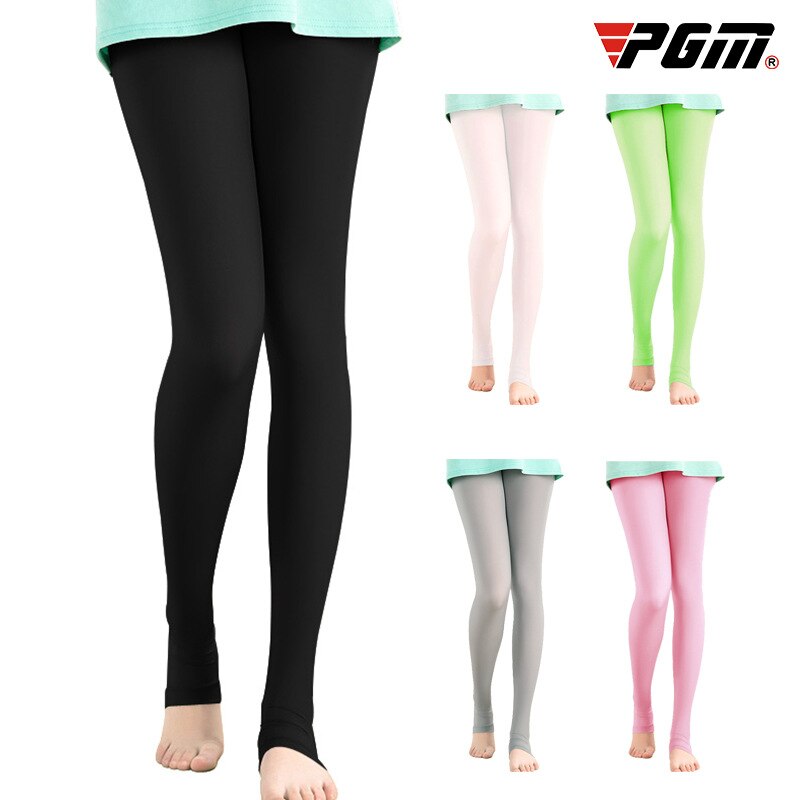 Ropa de Golf para mujer, protector solar para deportes al aire libre, pantalones de fondo de hielo, calcetines de anti UV