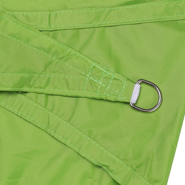 Tewango 2 mx 2 mx 2m trekantet solsejl sejl polyester vandtæt anti-uv anwings udendørs gårdhave have swimmingpool skyggenet: Grøn