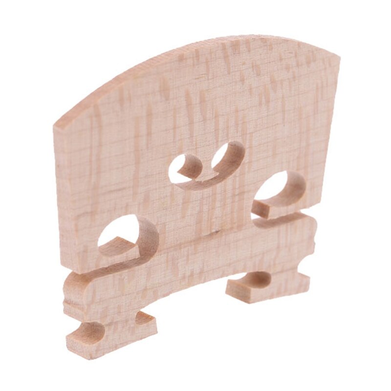 Maple Wood Acoustic Violin Bridge Regular 4/4 Size Musical Instruments Parts D2TC